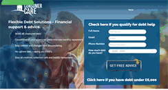 Desktop Screenshot of consumer-care.co.uk